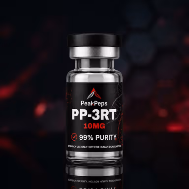 PeakPeps premium color peptide vial